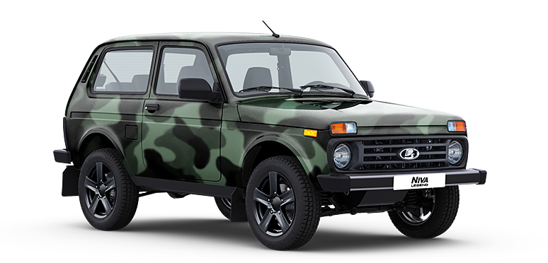 LADA Niva Legend 3D Зеленый